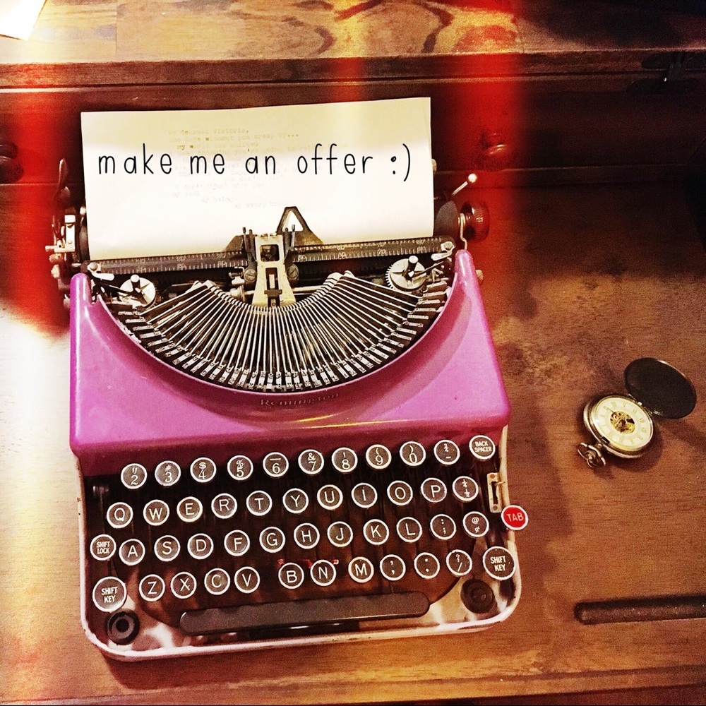 make me an offer :) i’m reasonable!